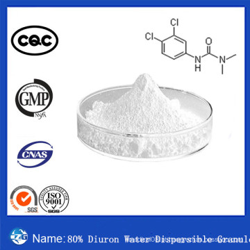 CAS No. 330-54-1 China Best Selling 80% Agroquímica Herbicida Diuron Água Dispersível Granulado